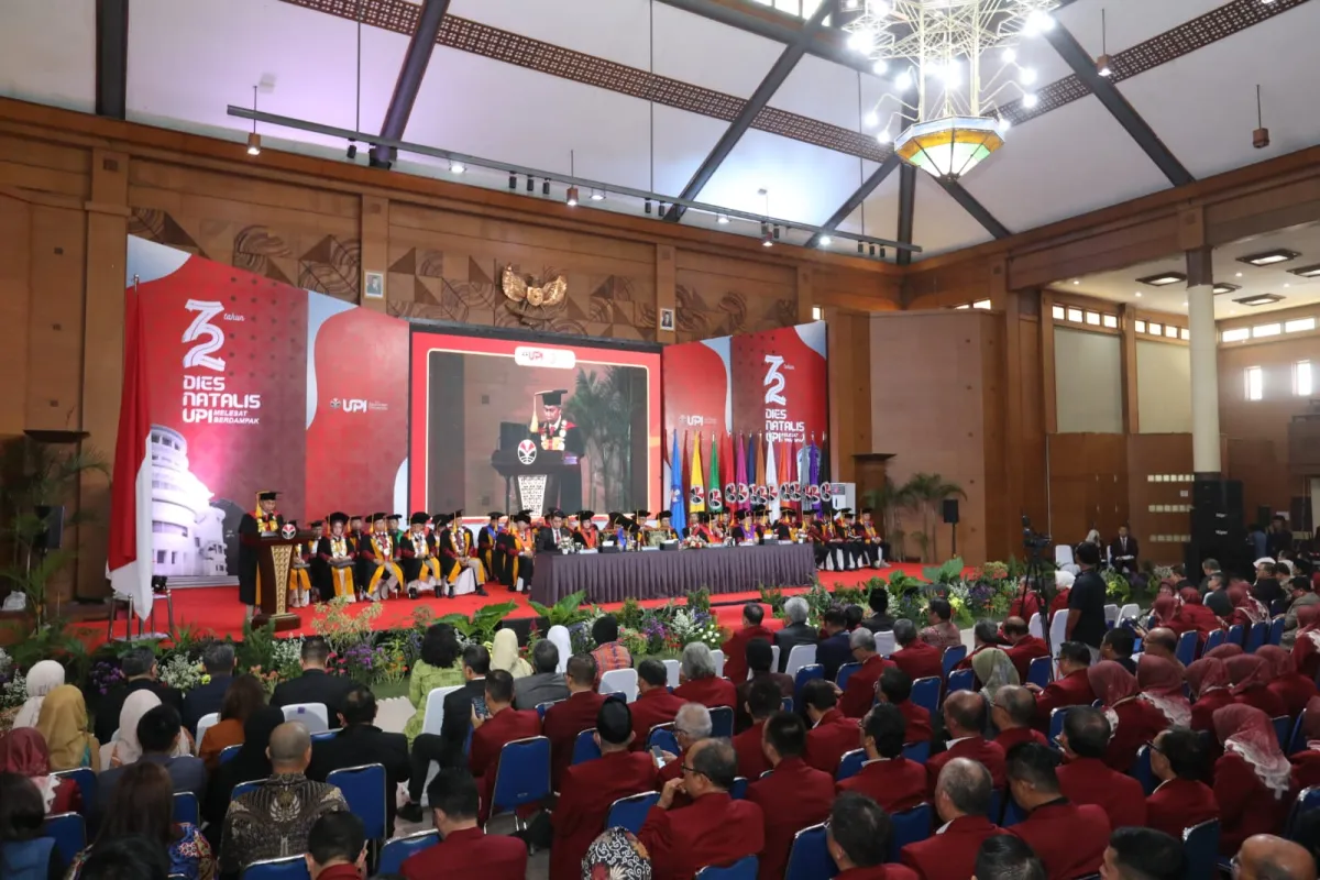 Dies Natalis ke-72 UPI, Bidik 5 Subjek Masuk Ranking Dunia dan Perkuat Dampak bagi Masyarakat